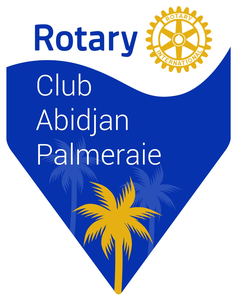Fanion du Rotary Club Abidjan Palmeraie